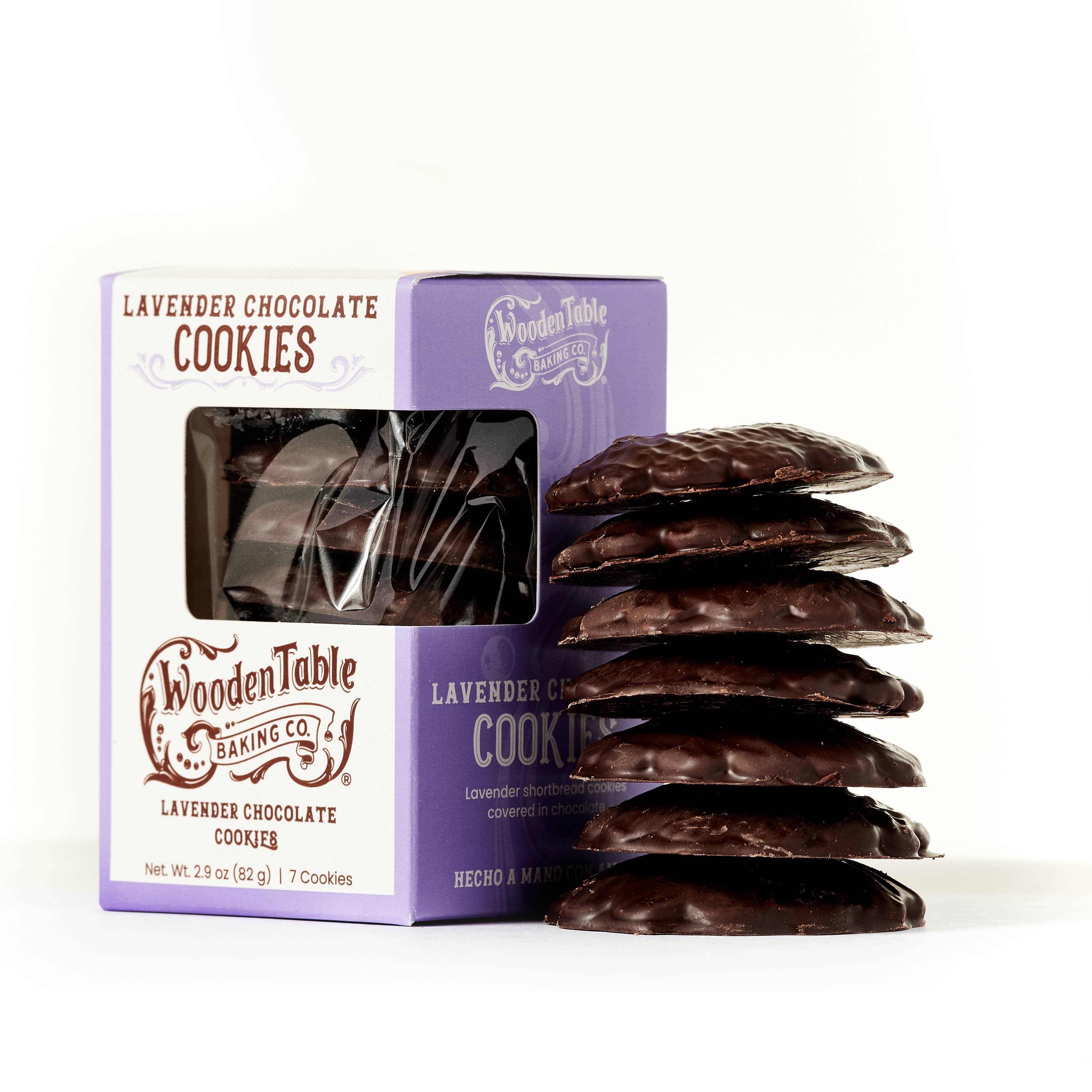 Lavender Chocolate Tea Cookies (No Gluten)