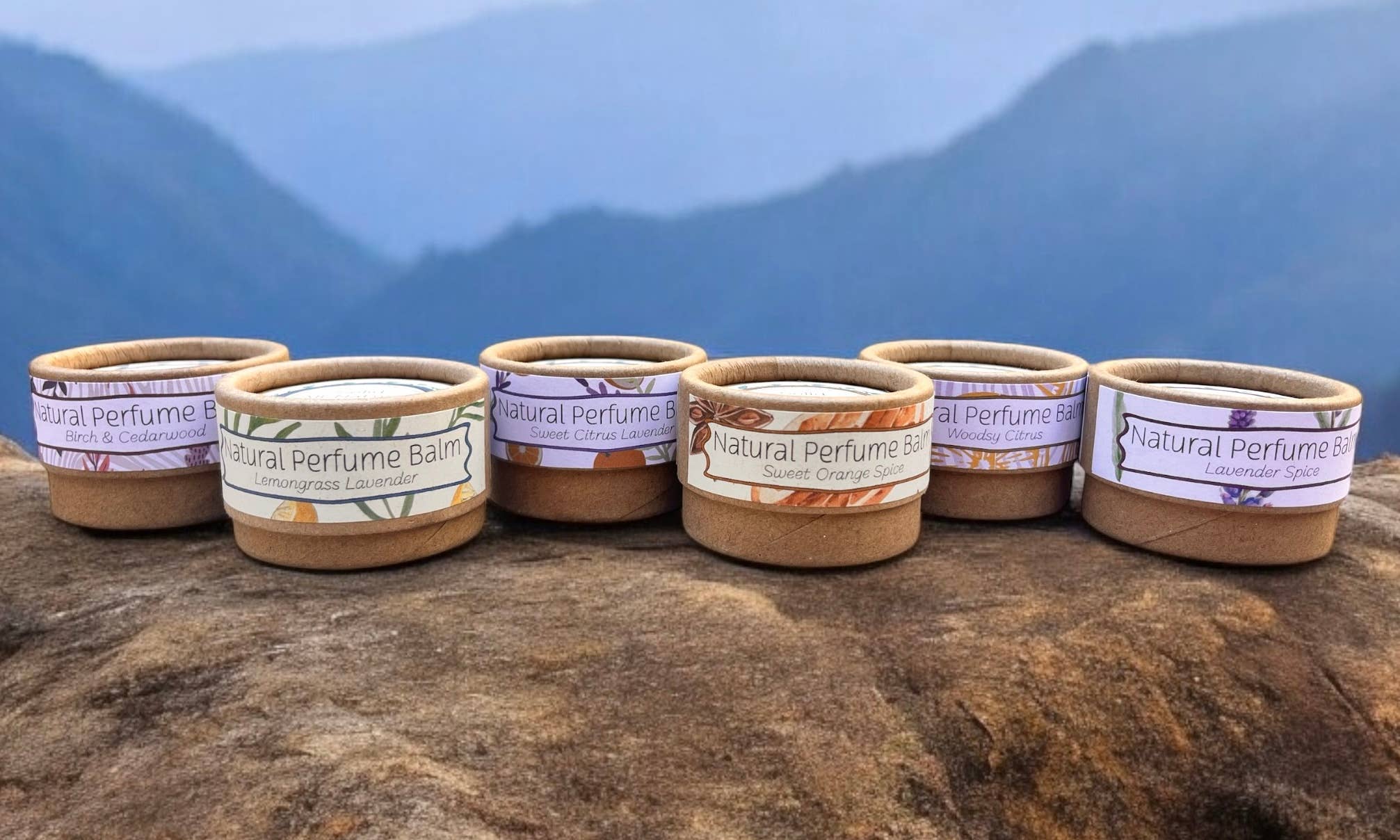 Perfume Balms, All-Natural & Compostable