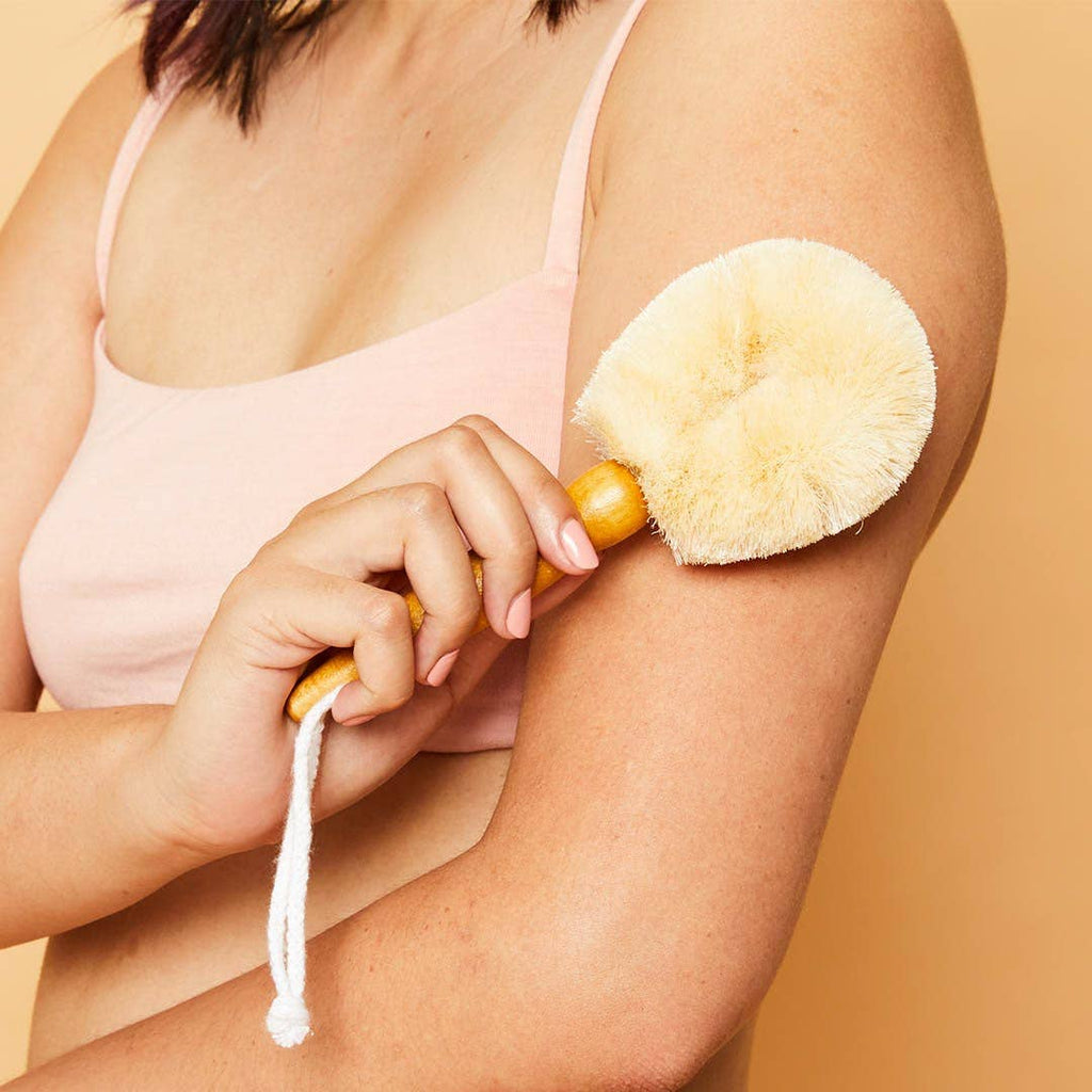 Small/Travel Body Brush - (Wet or Dry), All Natural