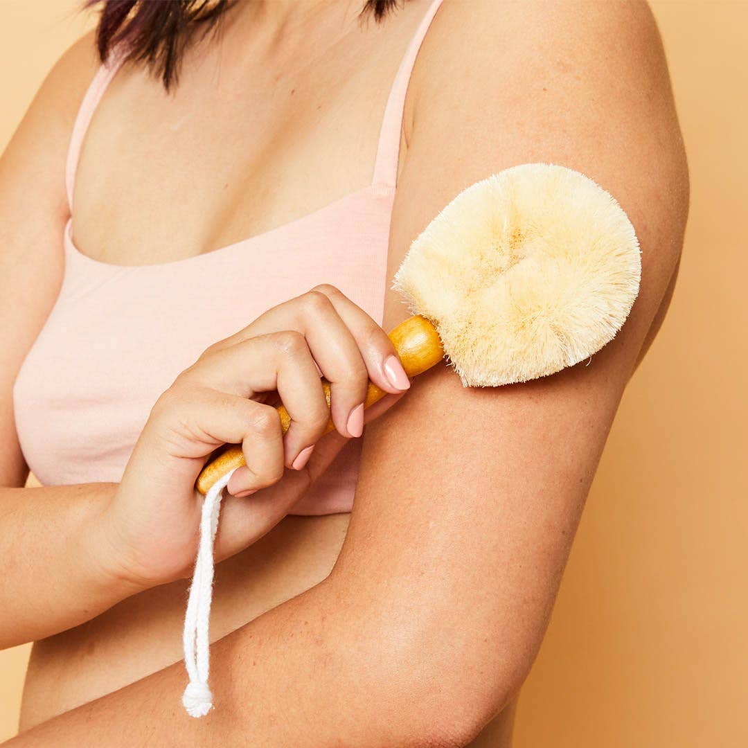 Small/Travel Body Brush - (Wet or Dry), All Natural