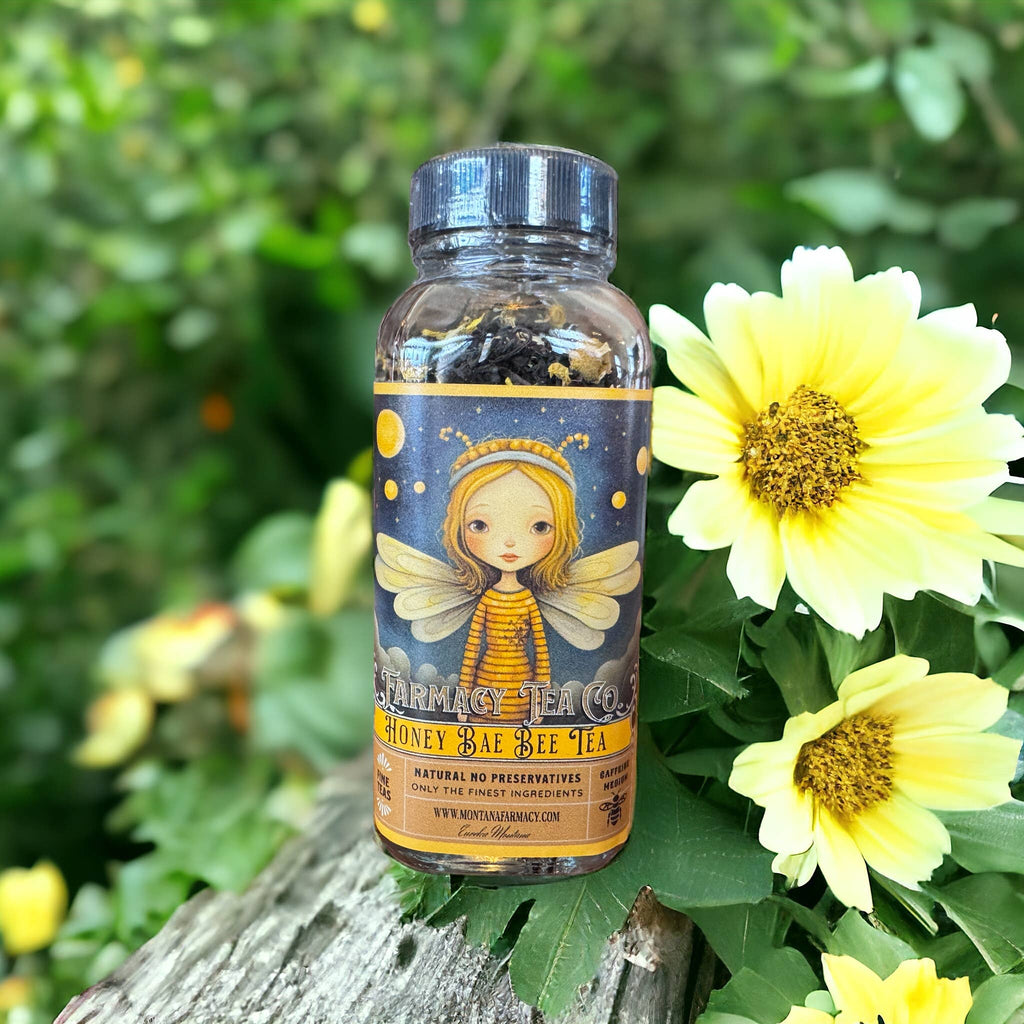 Honey Bae Bee Tea honey flavored black tea full of sunshine