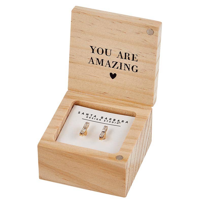 Best Teacher Ever | Treasure Box Earrings