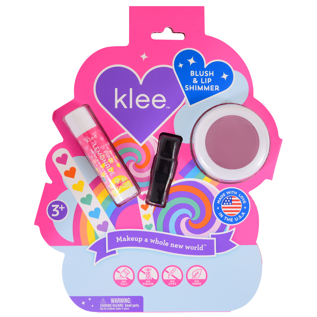 Klee Naturals Blush and Lip Shimmer Set