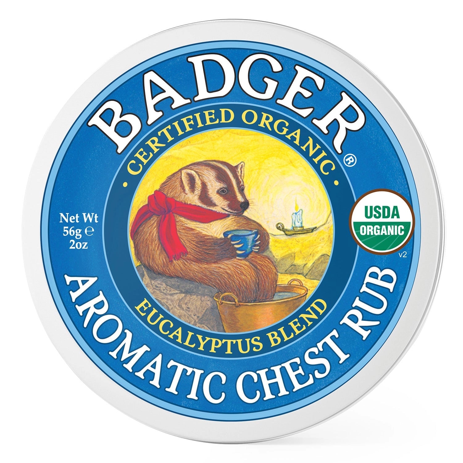 Badger Aromatic Chest Rub 2 oz.