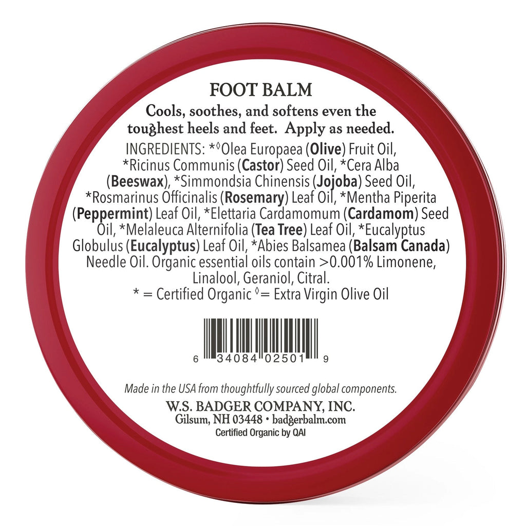 Badger Foot Balm 2oz.