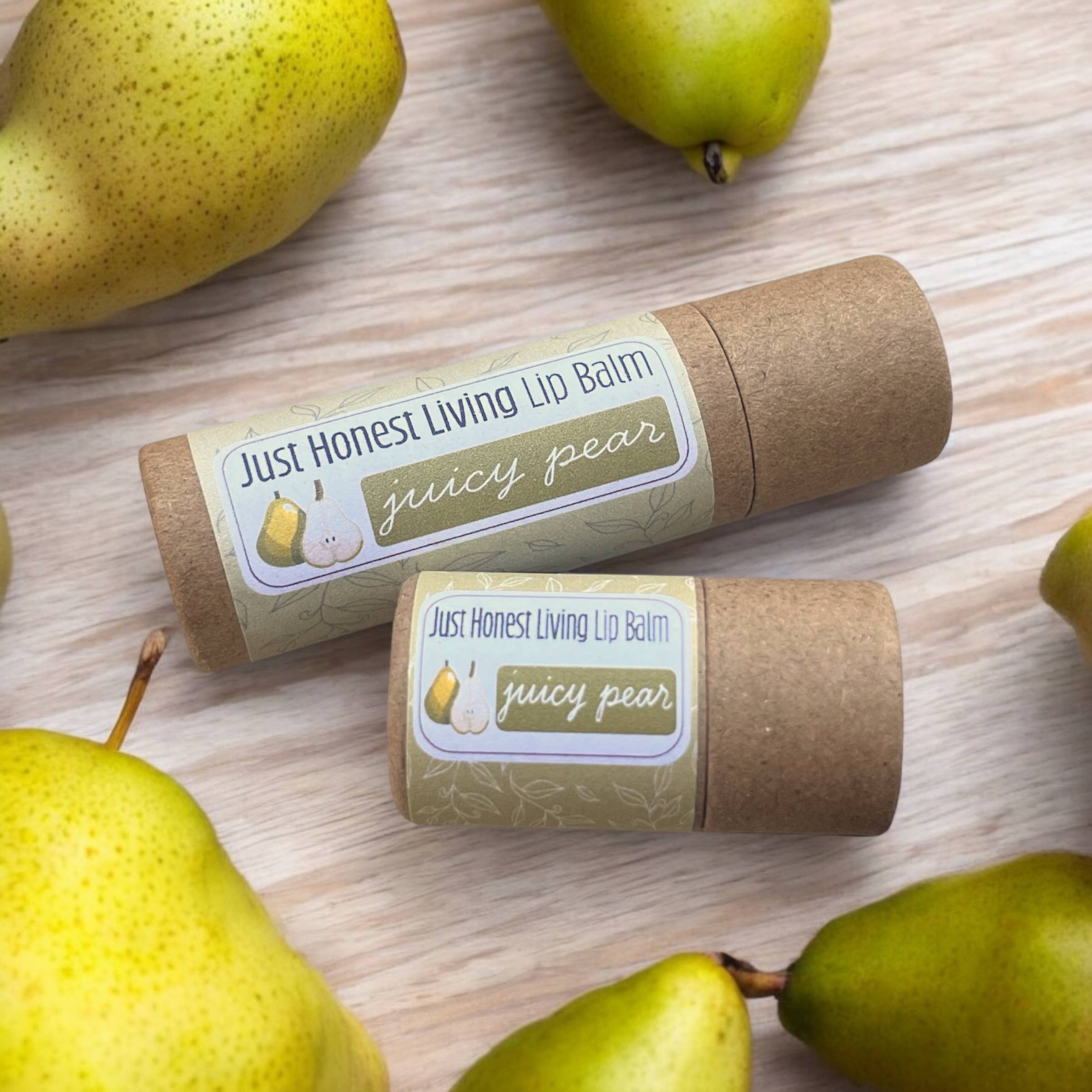 Vegan Plastic-Free Lip Balms