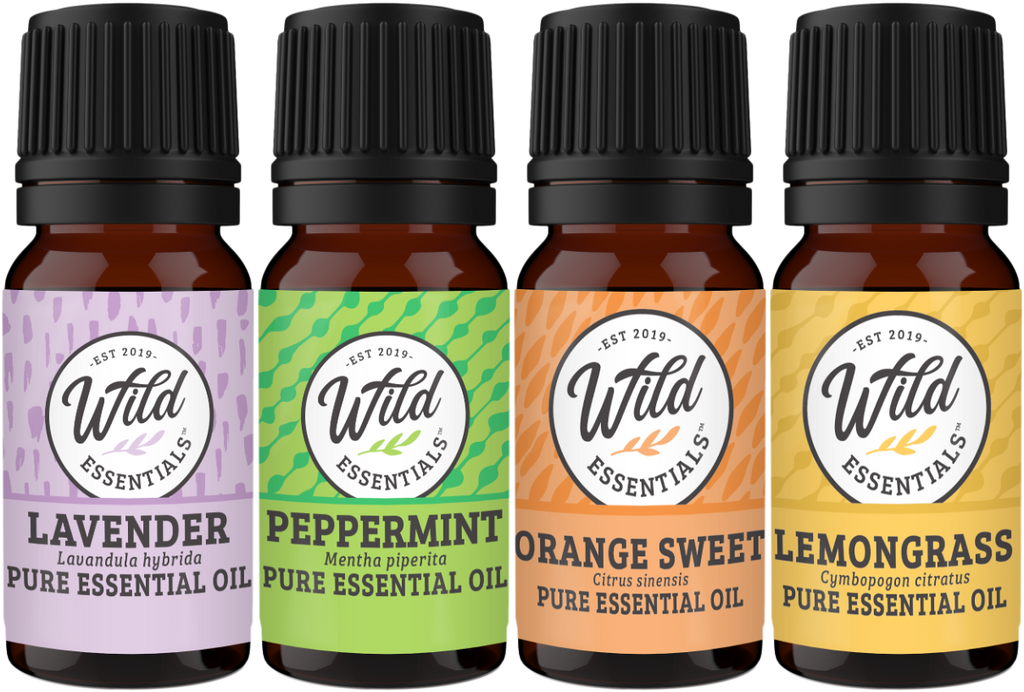 Tree Of Life Essential Oil Diffuser Necklace Set w/ 4 Oils