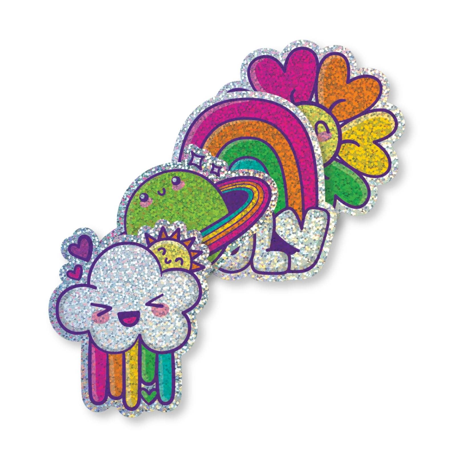 Happy Rainbows Sticker Set (Set of 4)