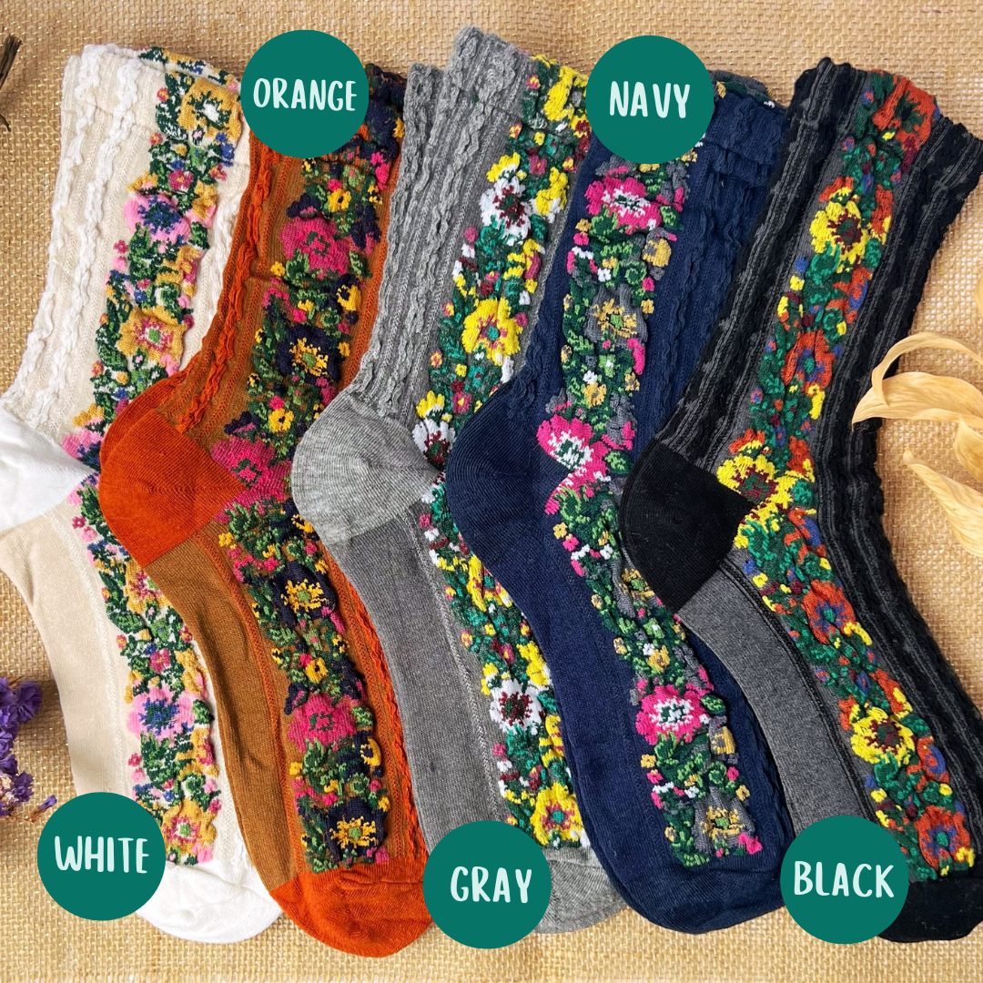 Audrey Vintage Socks