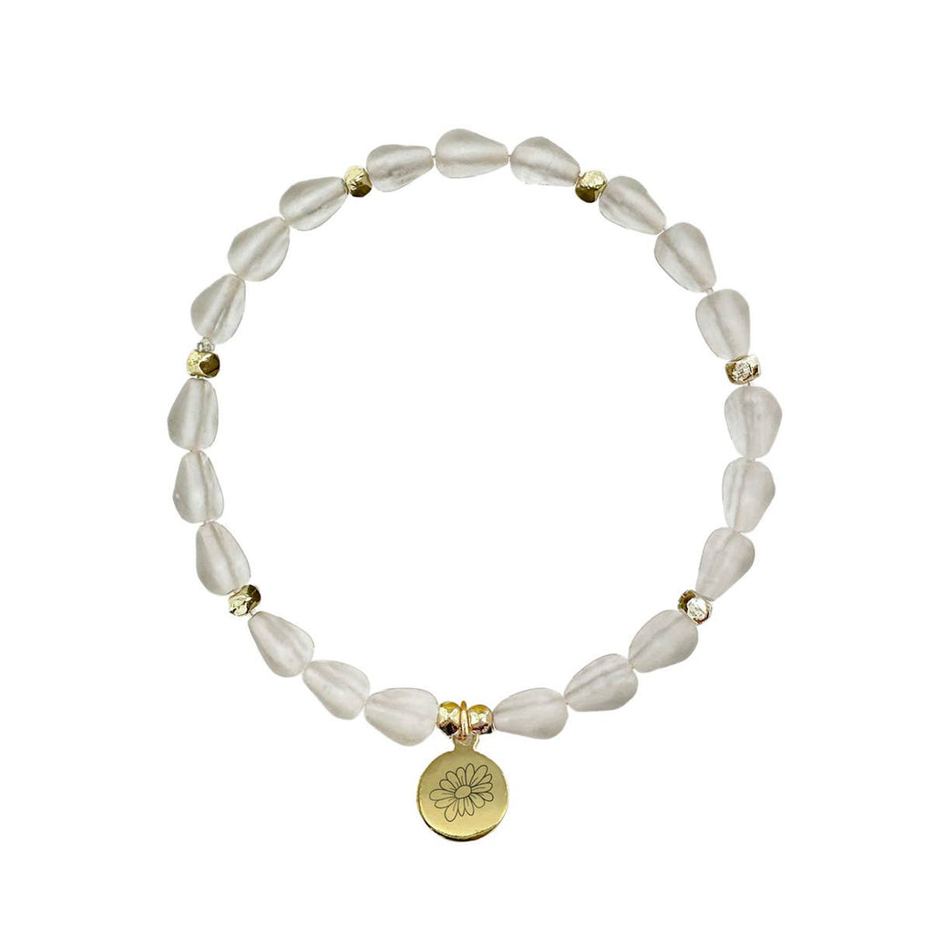 April • Birth Flower Bracelet