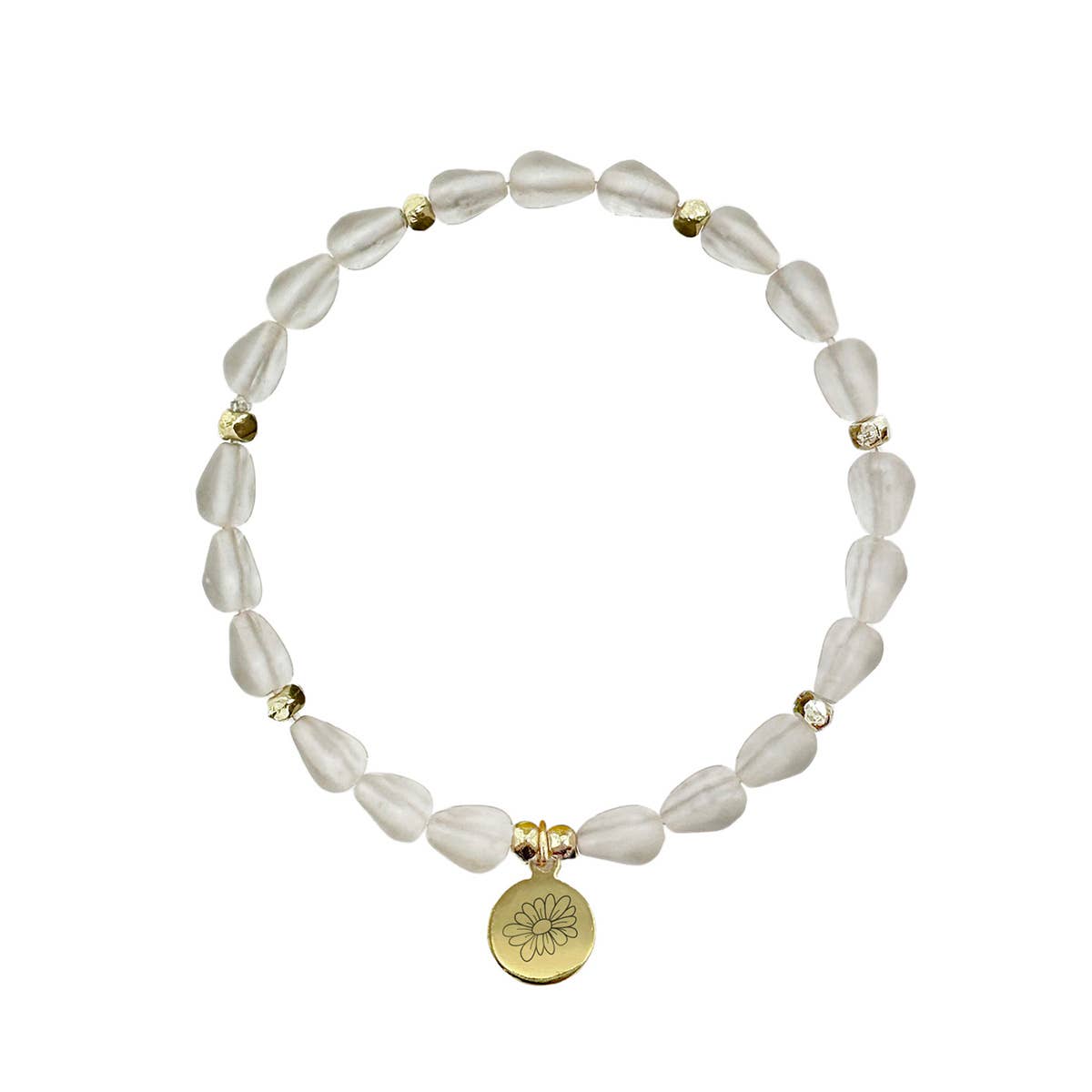 April • Birth Flower Bracelet