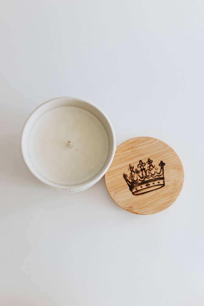Crowned Free Oh Happy Day Candle - 10oz - Made by Survivors