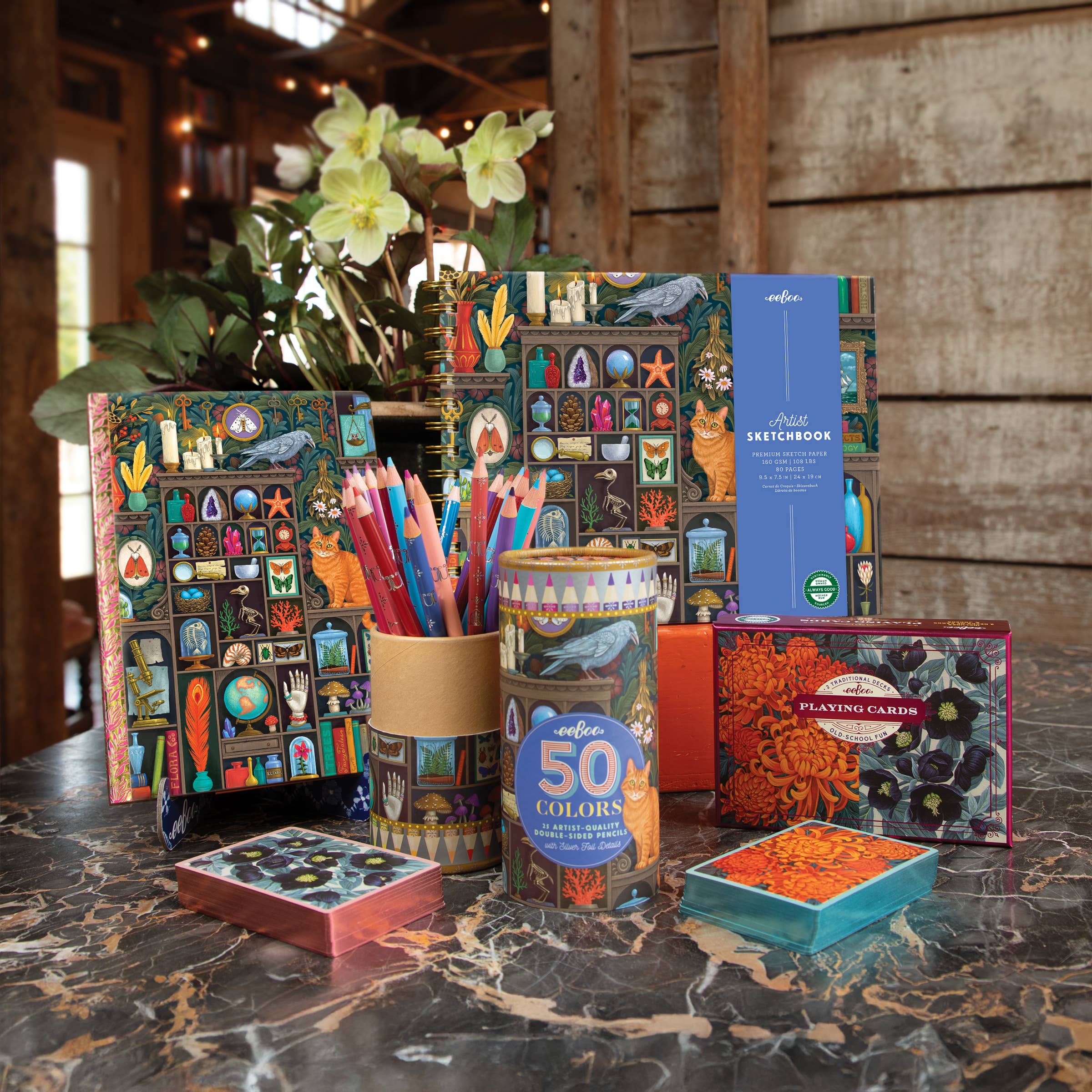 Alchemist's Cabinet 25 Double-Sided Pencils