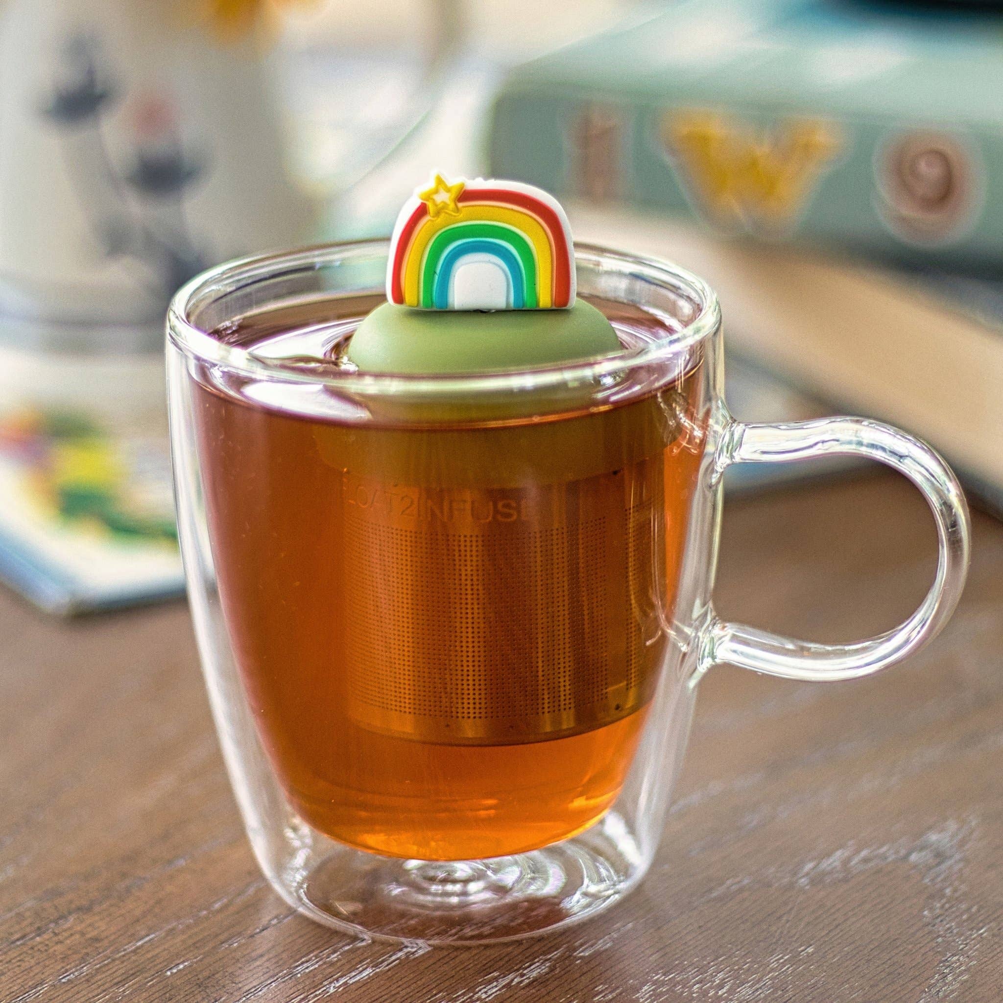 Rainbow Floating Tea Steeper