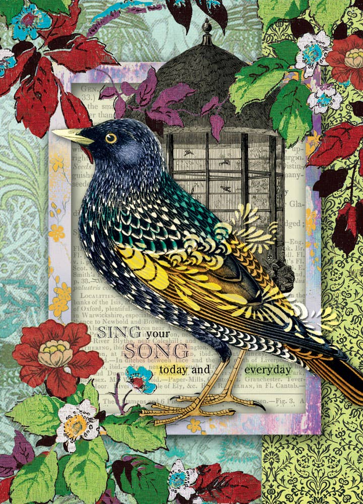 Sing Your Song Greeting Card