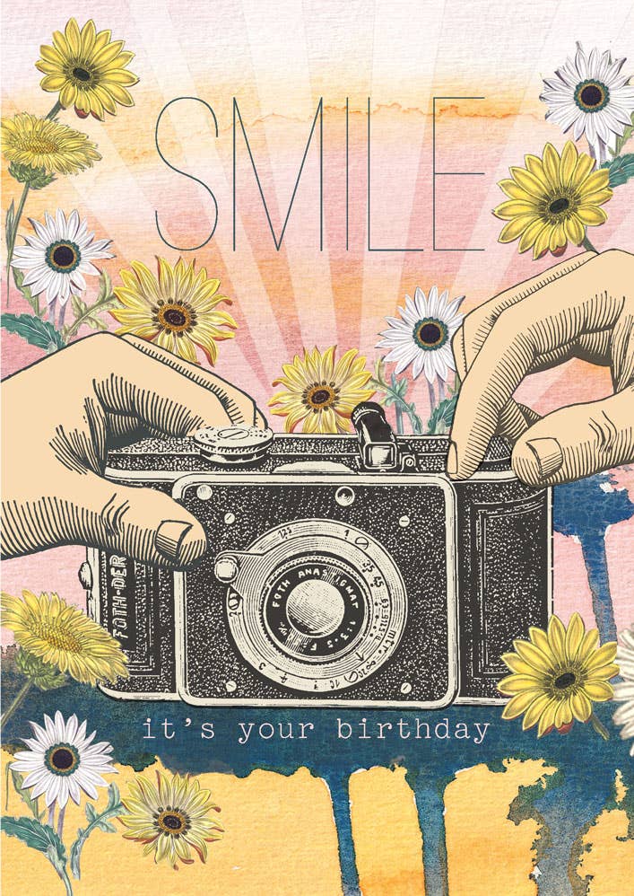 Smile Camera Greeting Card