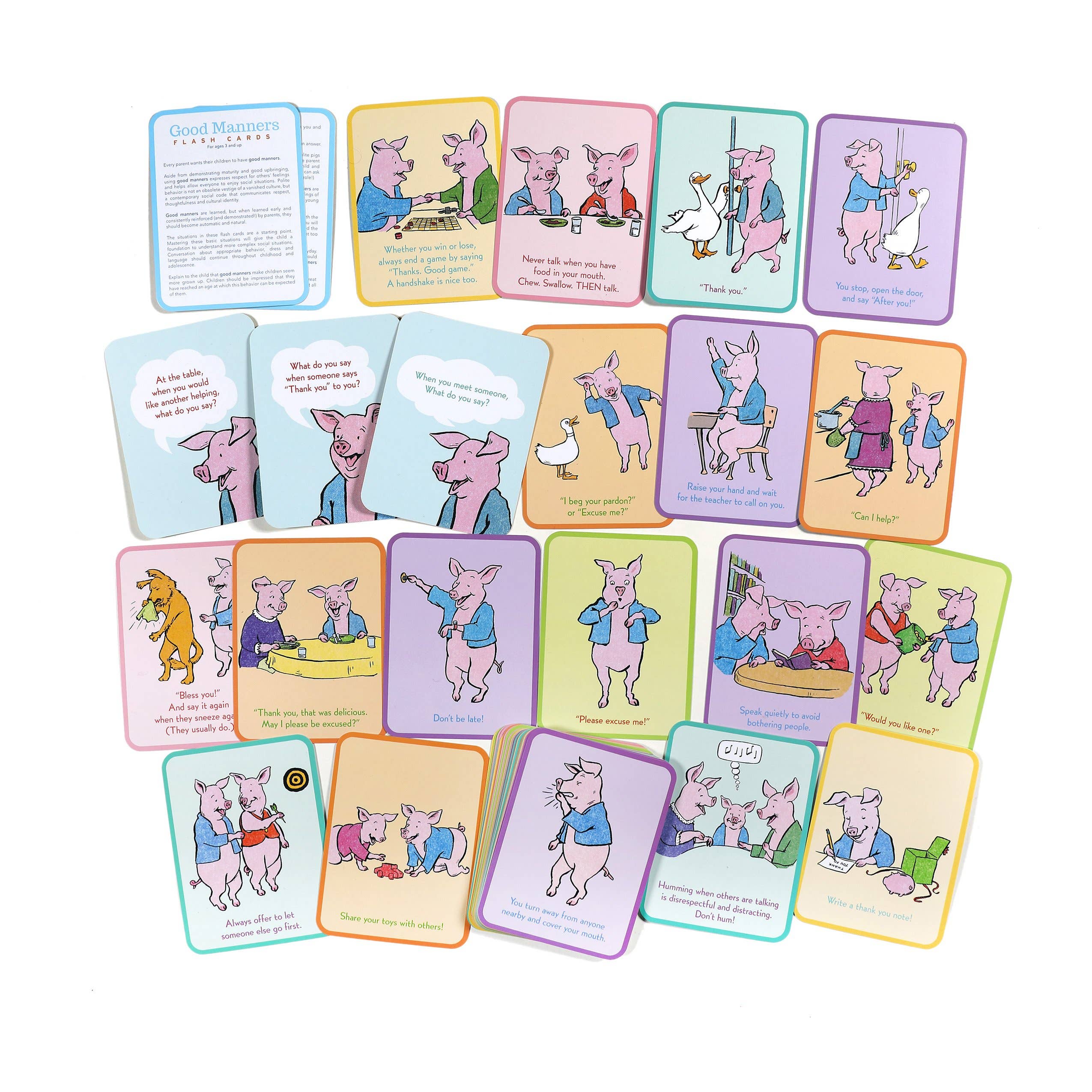 Good Manners Conversation Cards