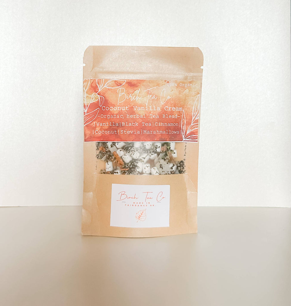 Coconut Vanilla Cream - Black Tea Loose Leaf Tea Blend