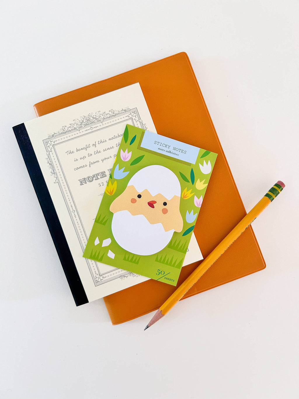 Chick Die Cut Sticky Notes