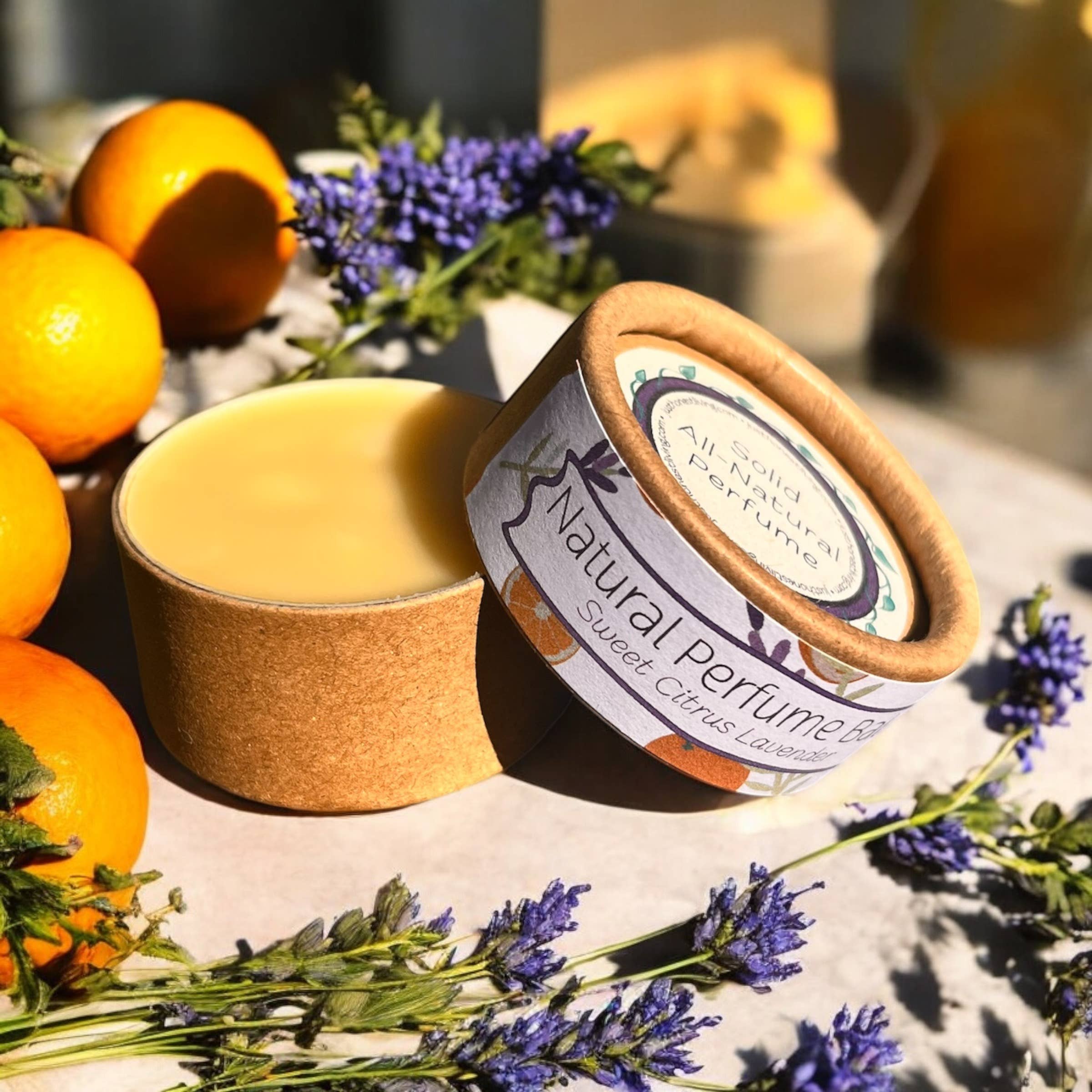 Perfume Balms, All-Natural & Compostable