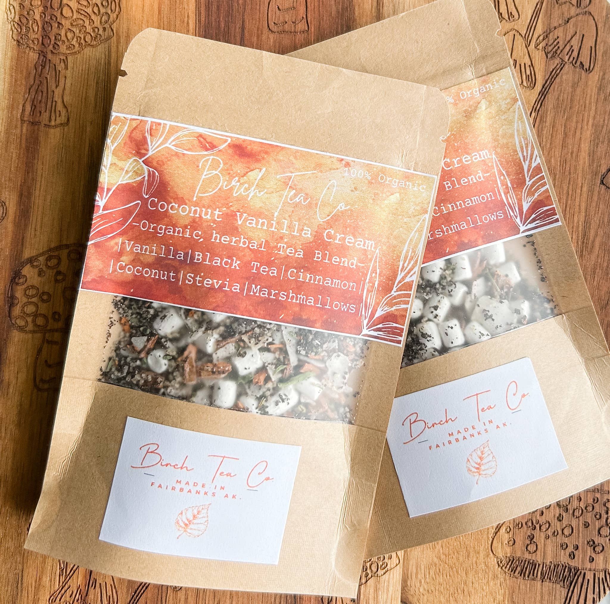 Coconut Vanilla Cream - Black Tea Loose Leaf Tea Blend