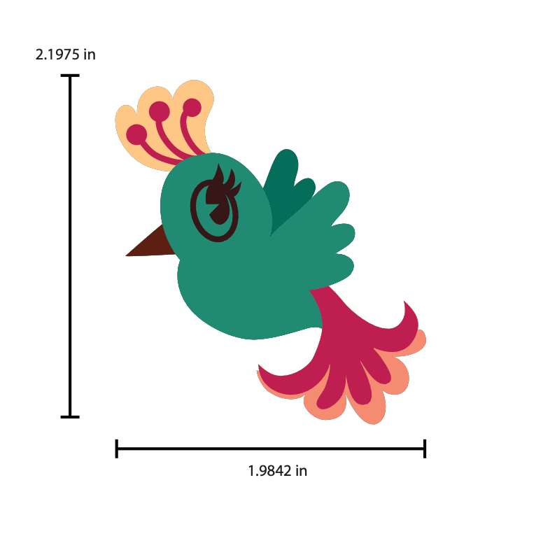 Tiki Tweetie Brooch by Miss Fluff x Lipstick & Chrome