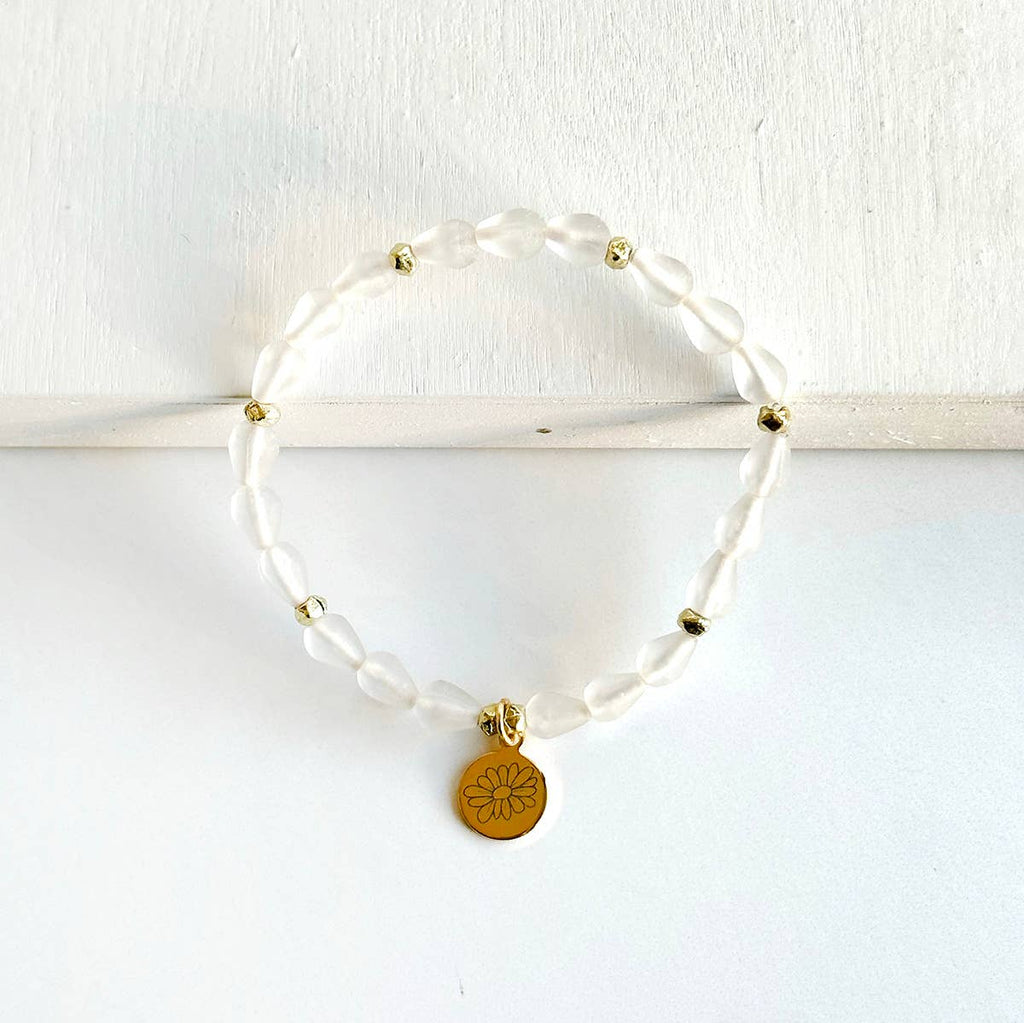 April • Birth Flower Bracelet