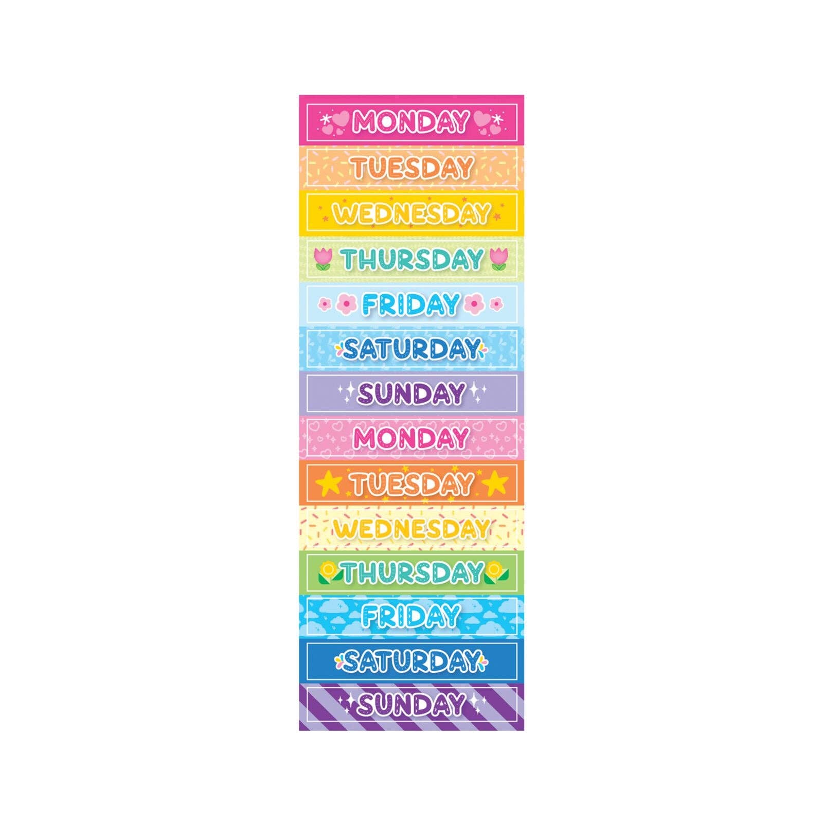 Days Of The Week - 2 Sheets
