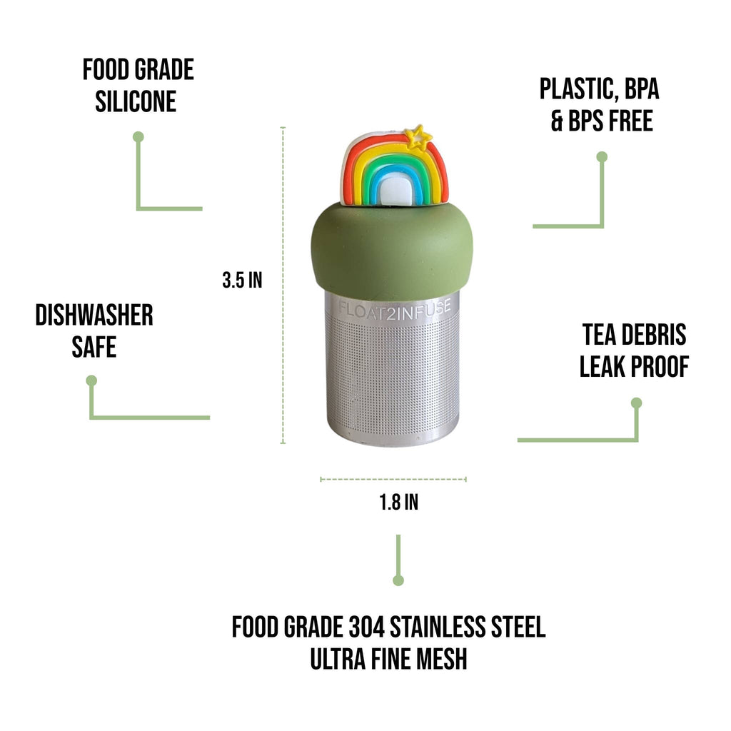 Rainbow Floating Tea Steeper