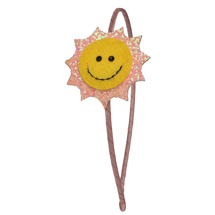 Glitter Sun Headband