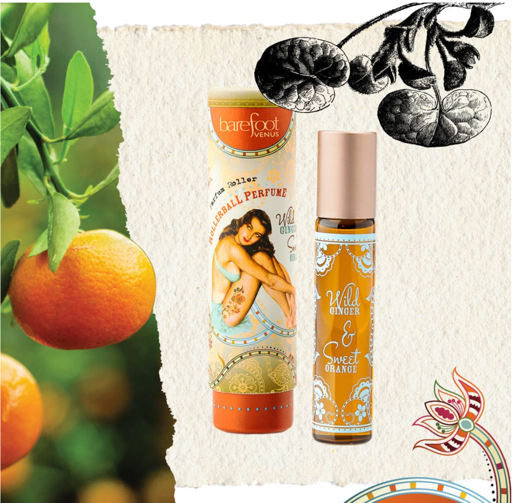 Wild Ginger & Sweet Orange | Roll on Perfume