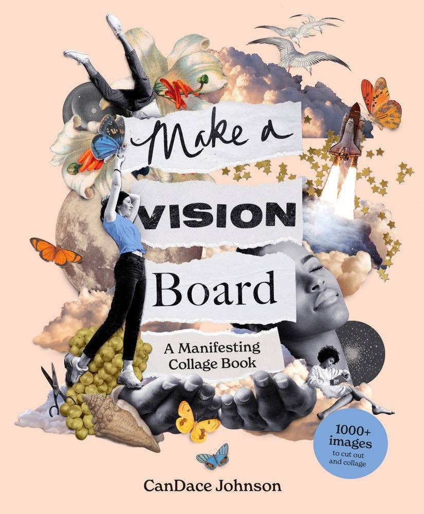 Make a Vision Board Collage Paper Book