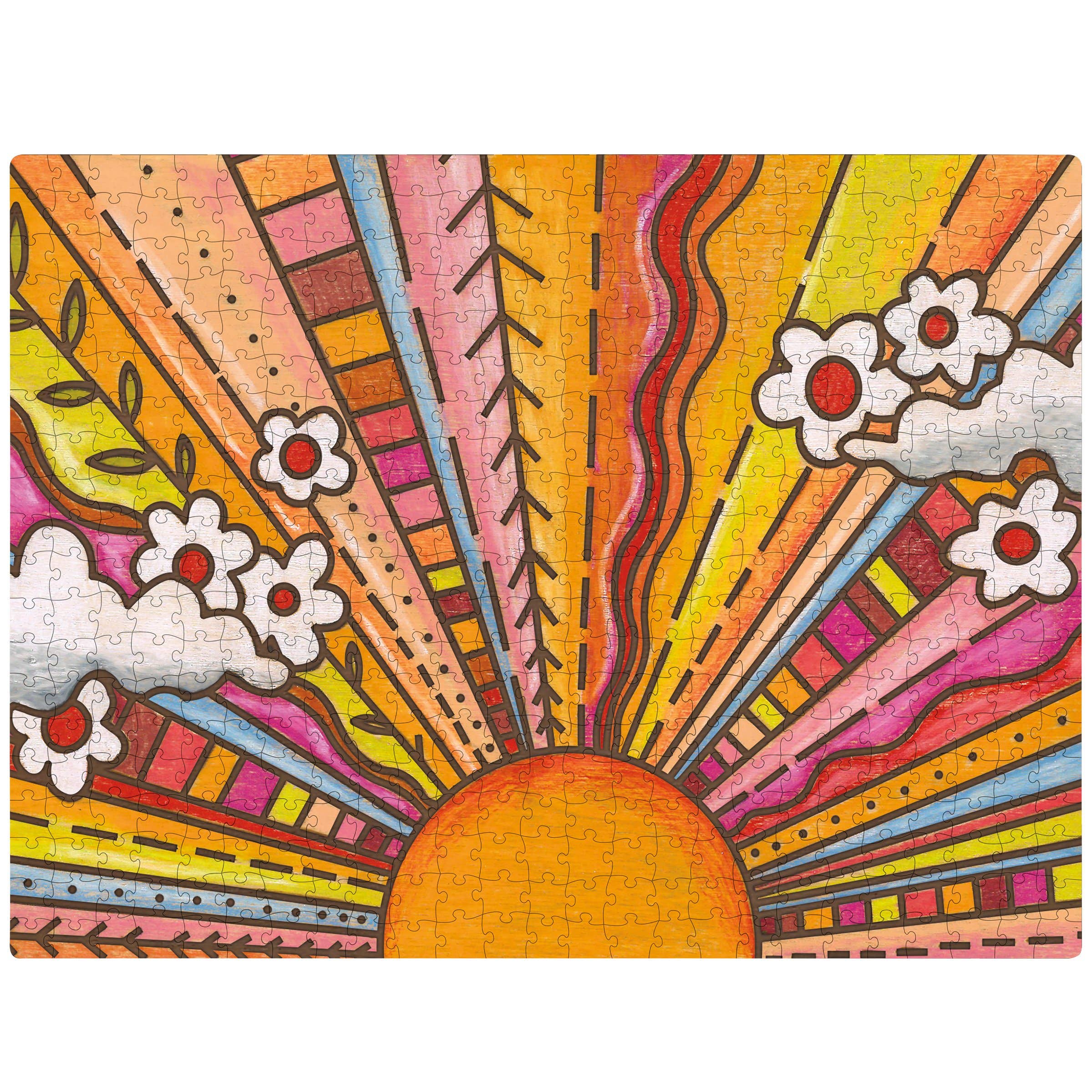 Floral Sun Puzzle