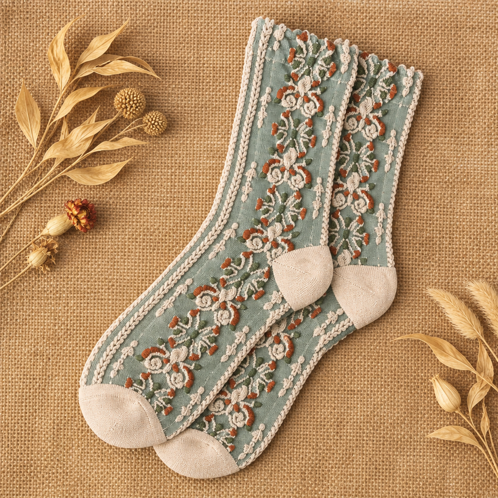 Haden Floral Socks