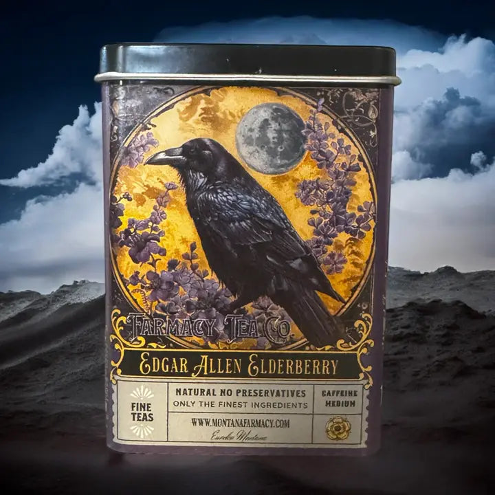 Edgar Allen Elderberry Tin