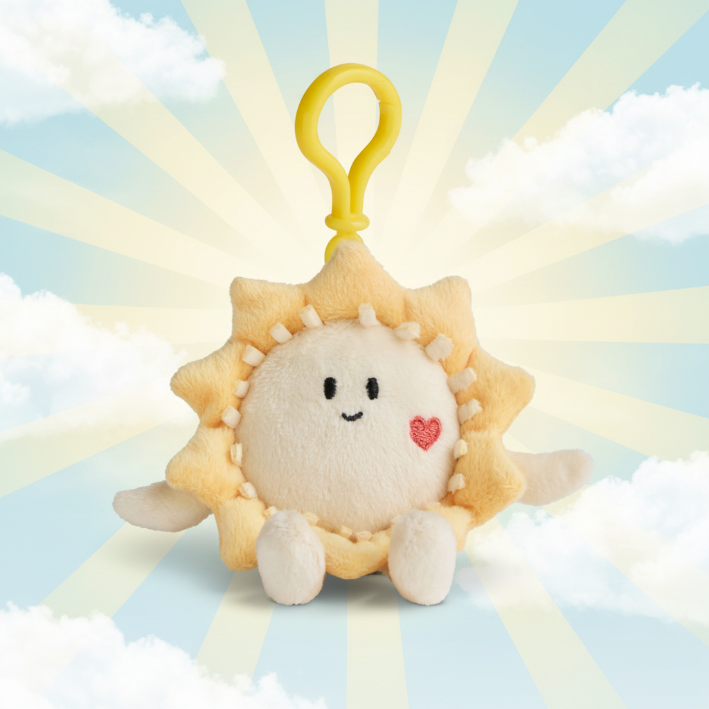 Sunshine Plush Bag Charm