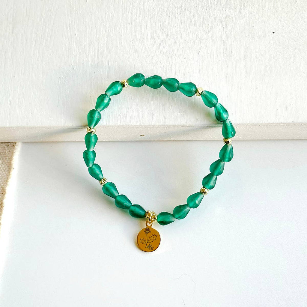 December • Birth Flower Bracelet