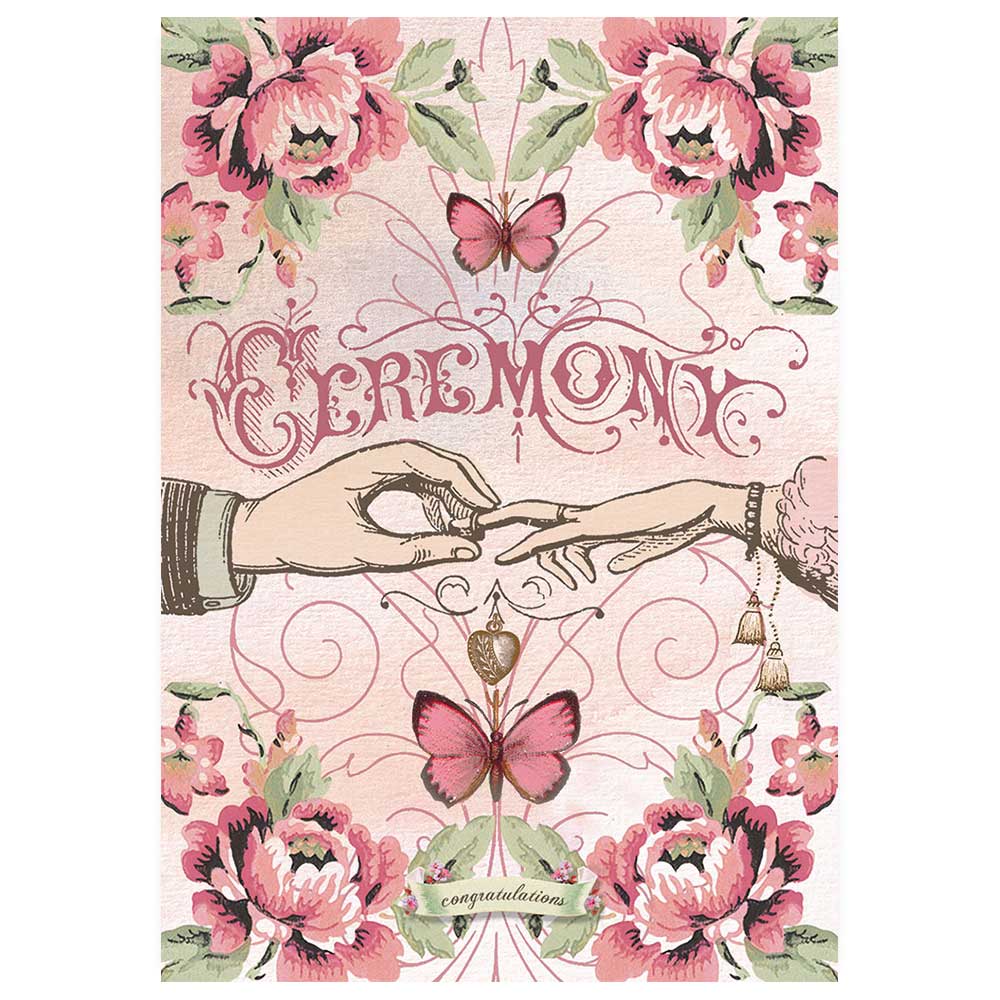 Ceremony Hands Greeting Card