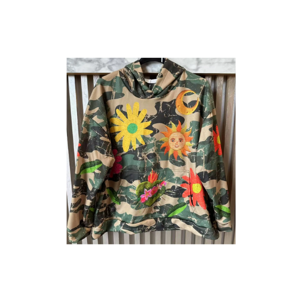 Italian Whimsical Camouflage Hoodie
