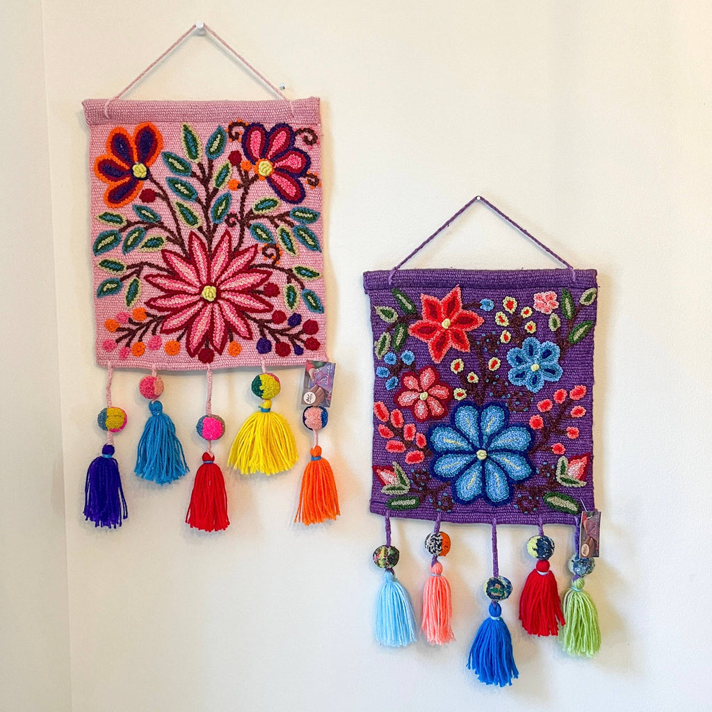 Flora Textile Wall Art Decor