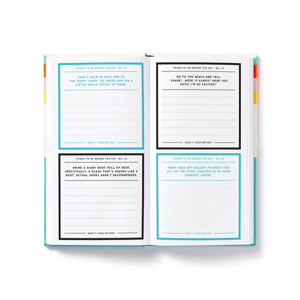 Brass Monkey A Million Things to Do Before You Die Prompted Journal