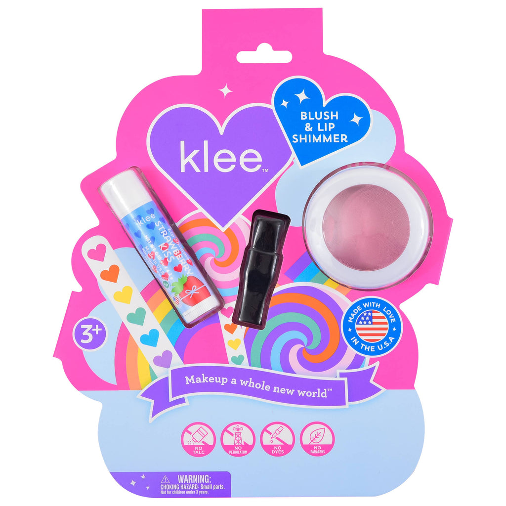 Klee Naturals Blush and Lip Shimmer Set