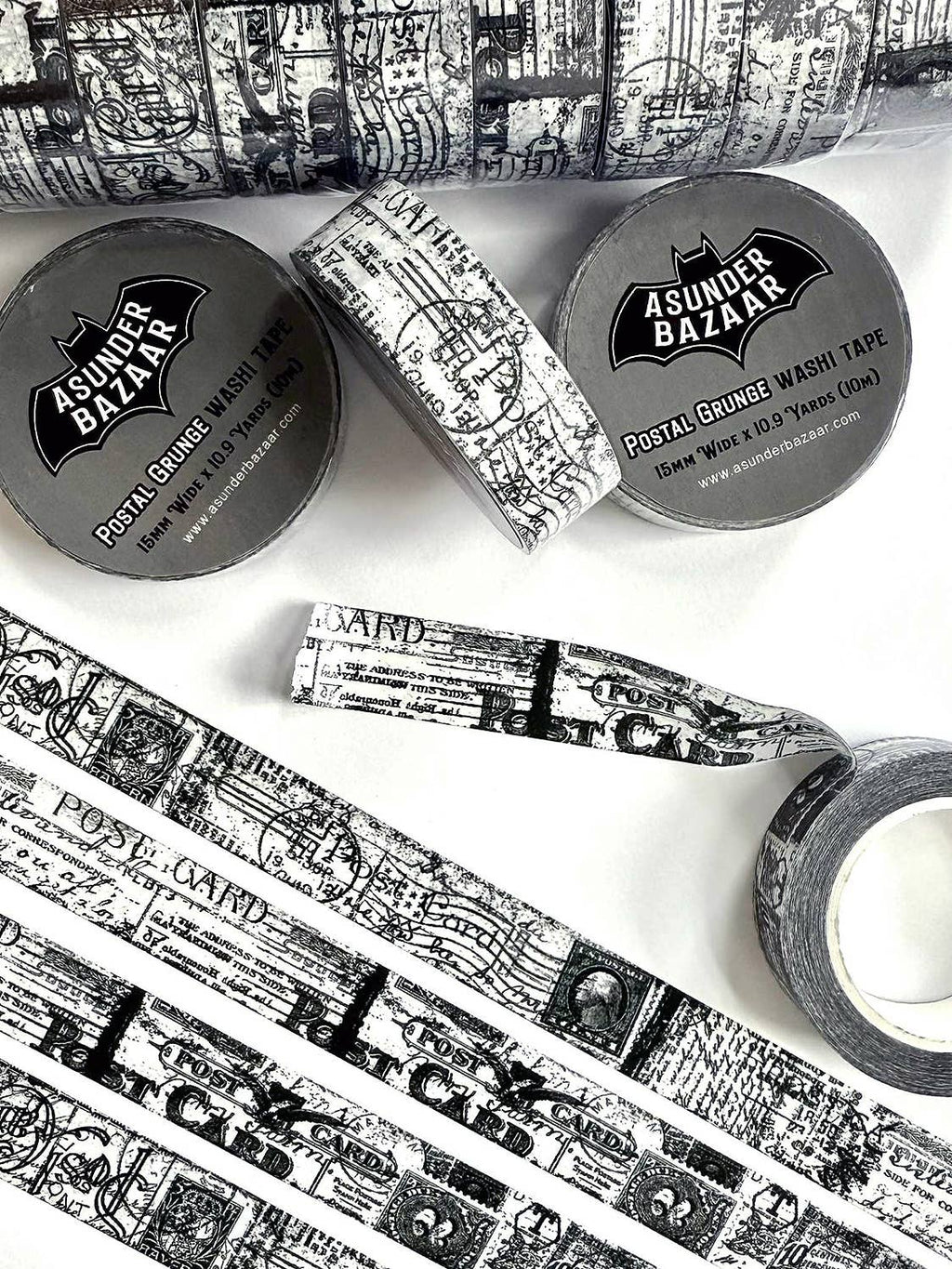 Postal Grunge Washi Tape