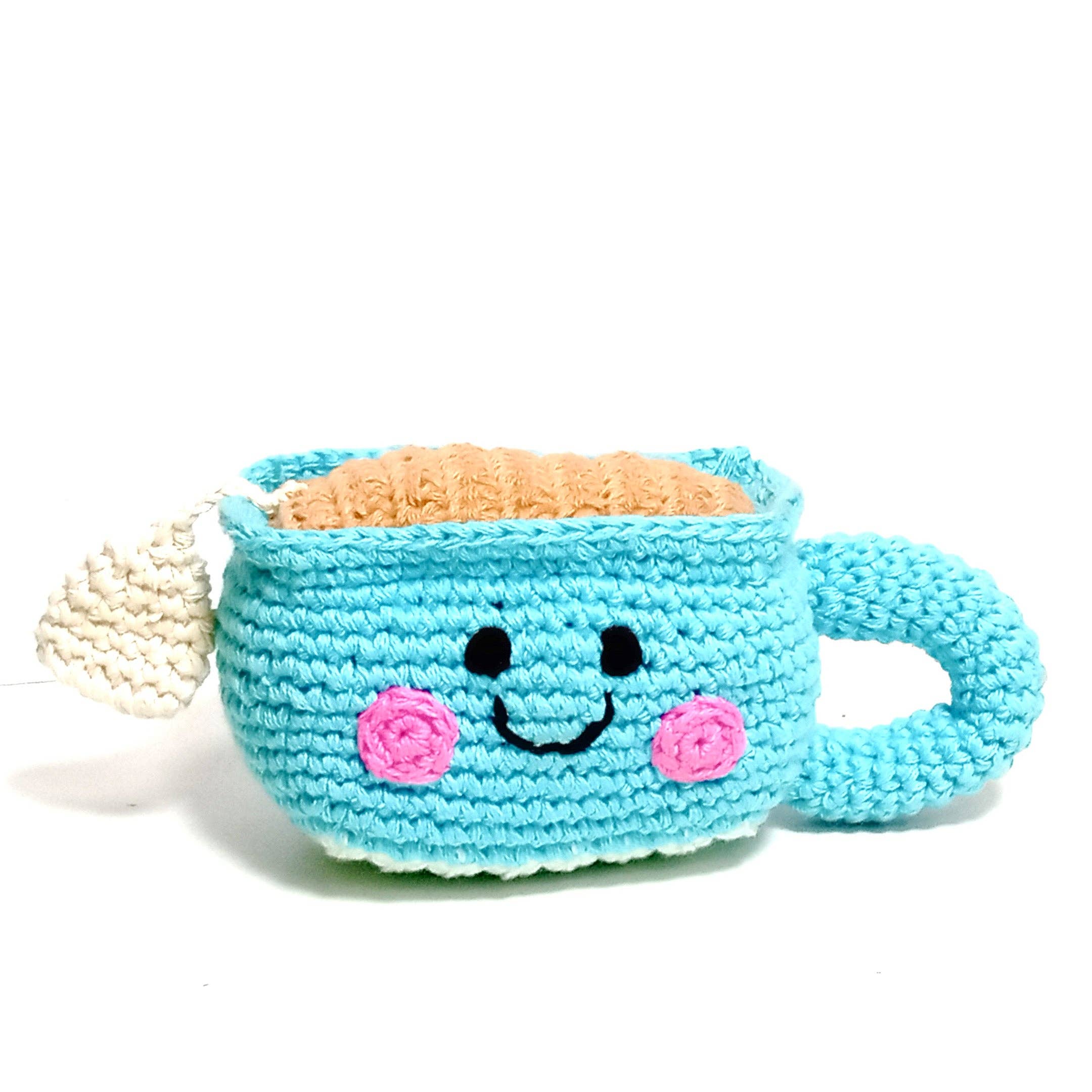 Chai Latte Plush Toy – Handmade Organic Cotton Soft Toy