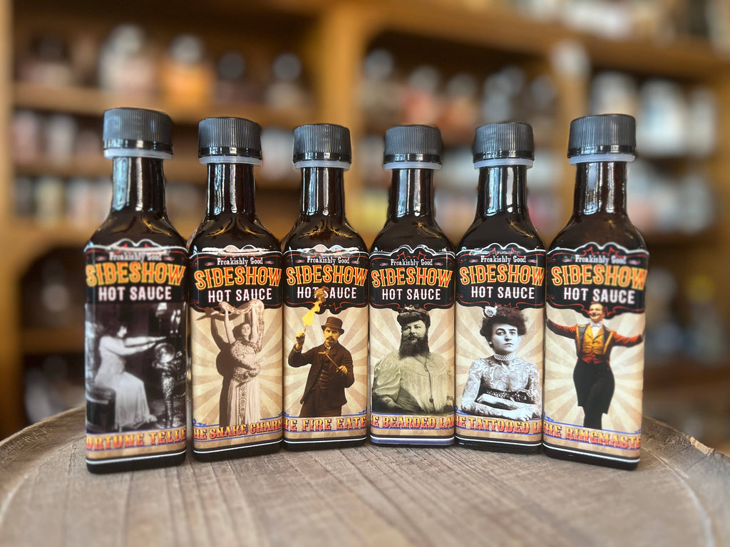 Sideshow Hot Sauce © The Tattooed Lady Circus Coconut-Lime