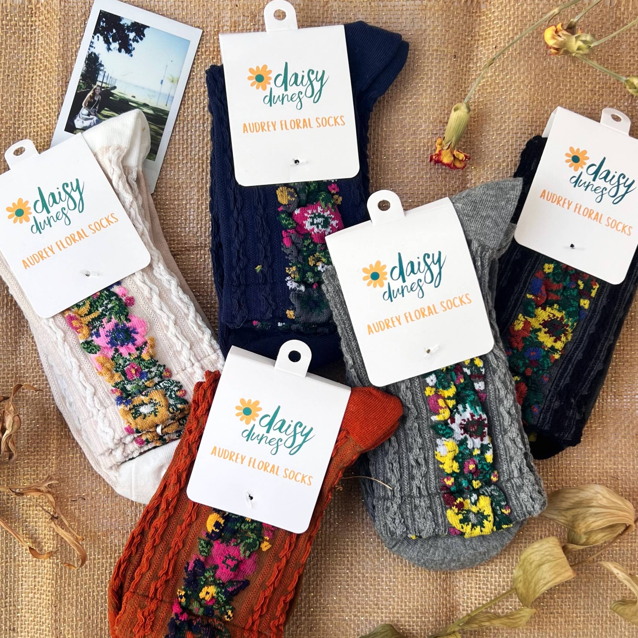 Audrey Vintage Socks