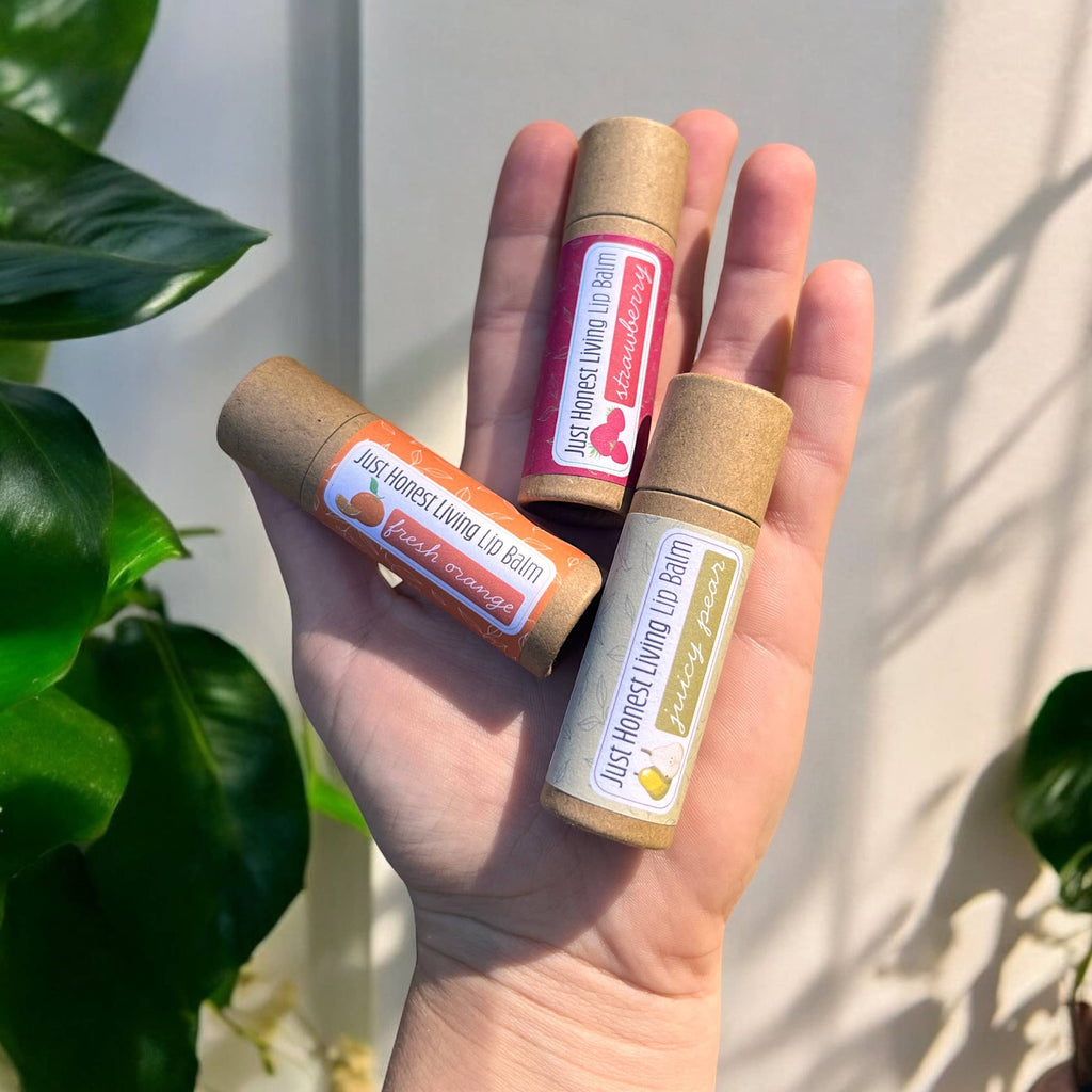 Vegan Plastic-Free Lip Balms