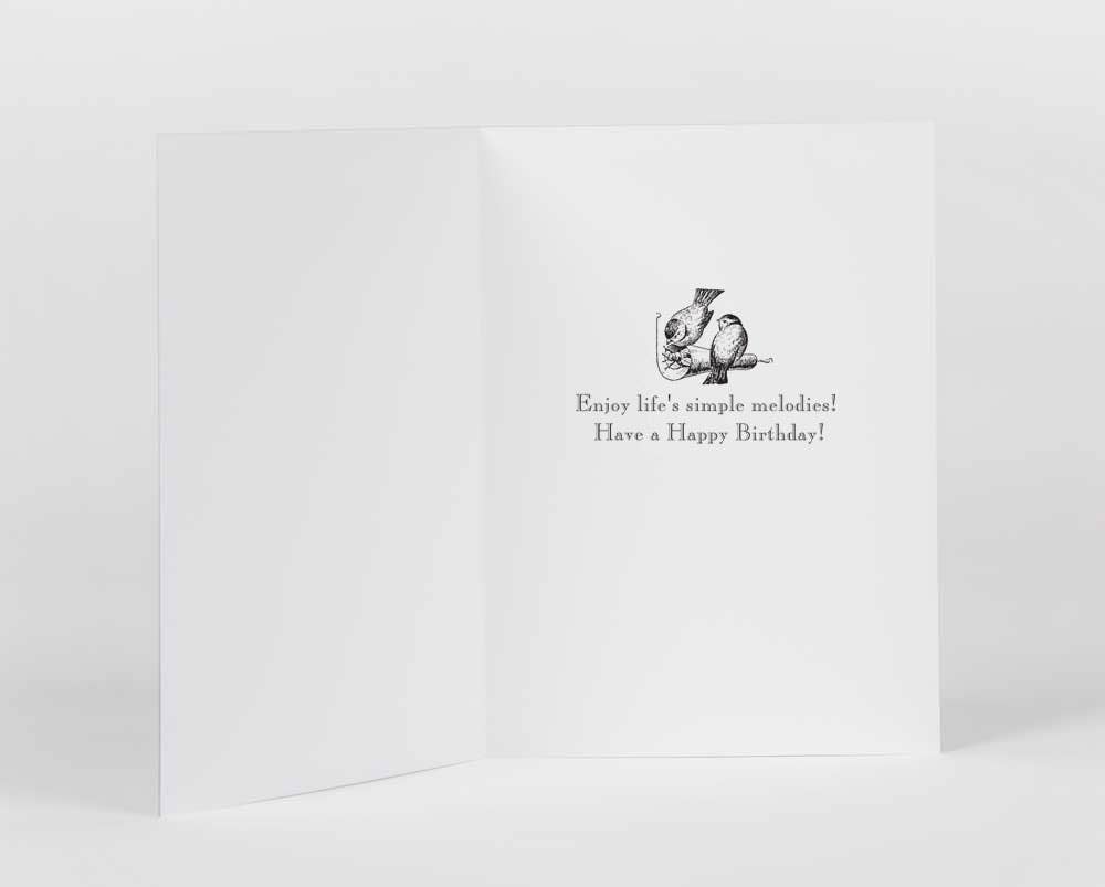 Sing Your Song Greeting Card