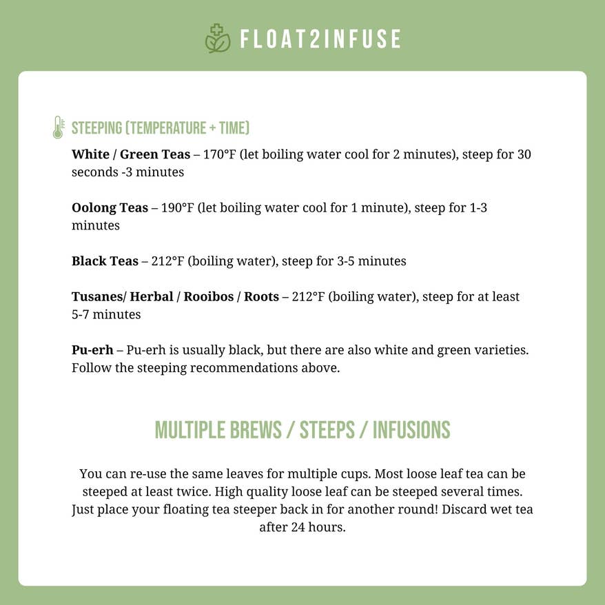 Sunshine Floating Tea Steeper