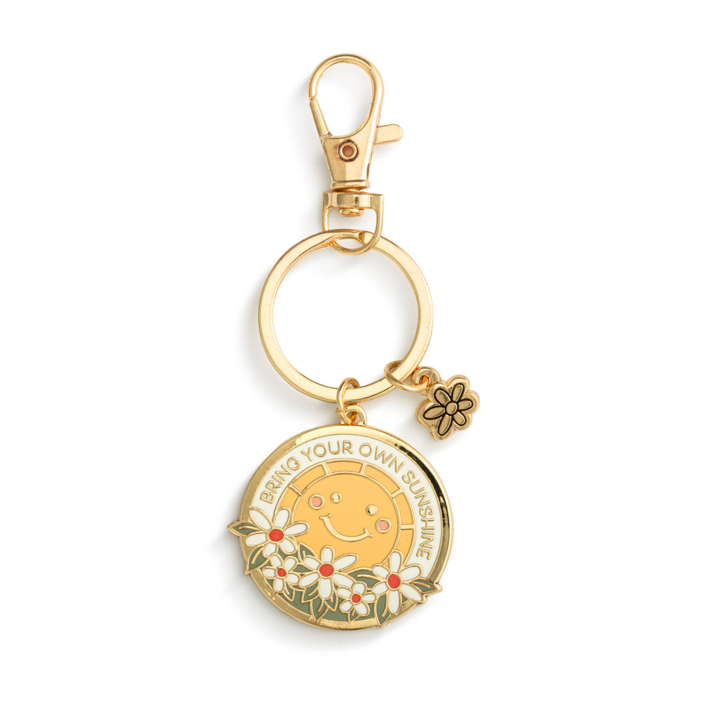 Sharing Kindness Keychain - Sunshine 1in